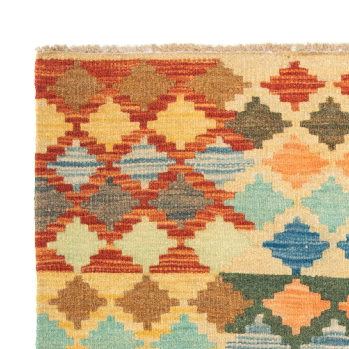 Kelim tapijt - Splash - 125 x 80 cm - veelkleurig