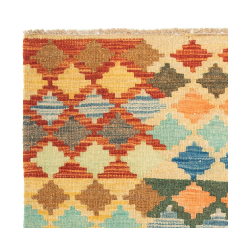 Kelim tapijt - Splash - 125 x 80 cm - veelkleurig