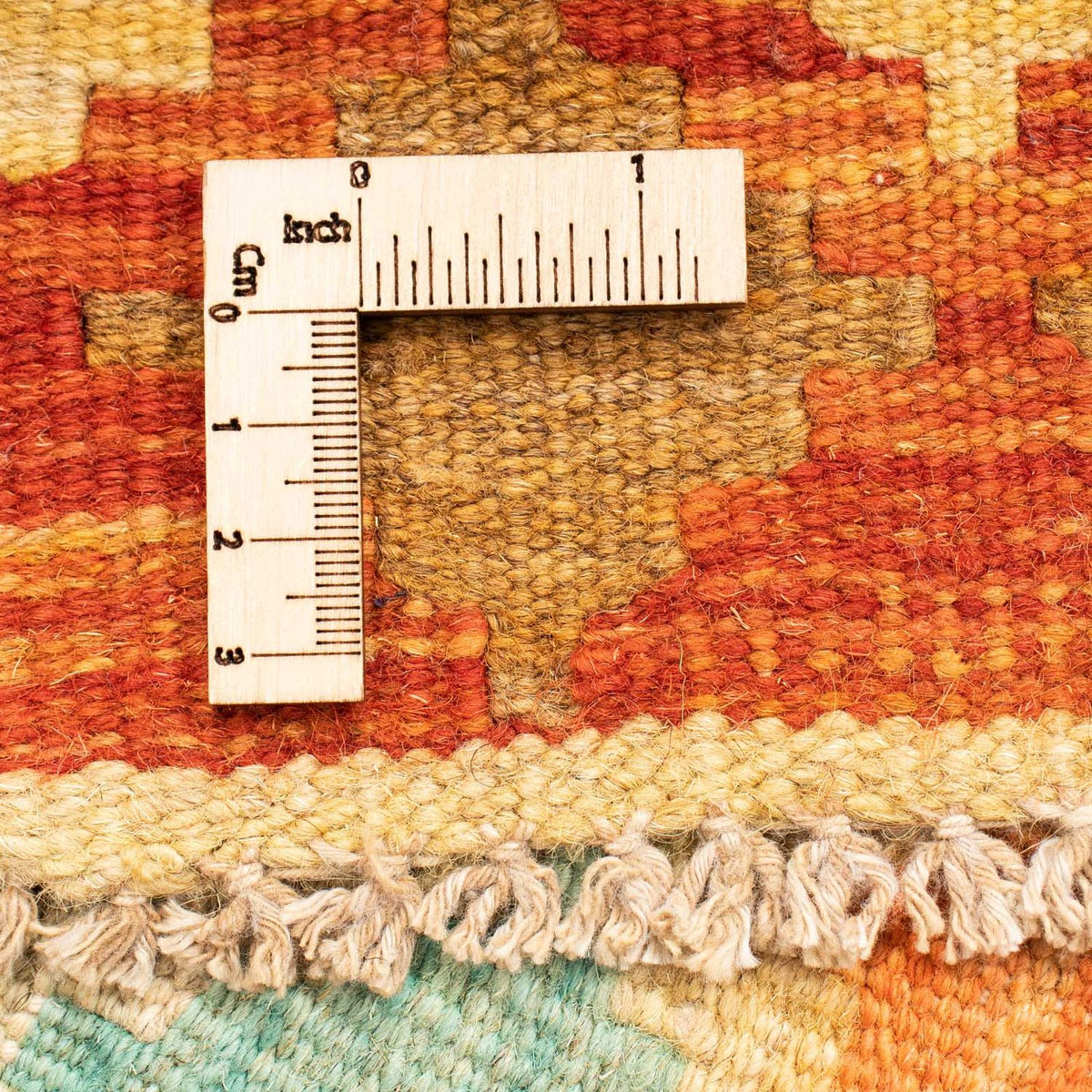 Kelim tapijt - Splash - 125 x 80 cm - veelkleurig