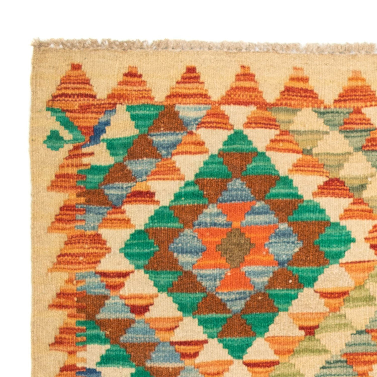 Kelim tapijt - Splash - 125 x 80 cm - veelkleurig