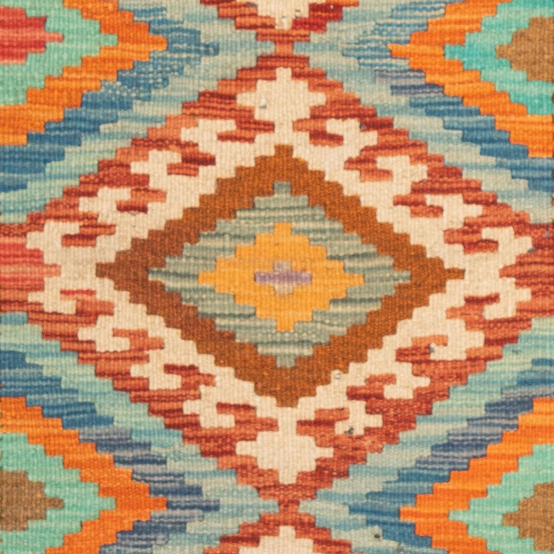 Kelim tapijt - Splash - 125 x 80 cm - veelkleurig