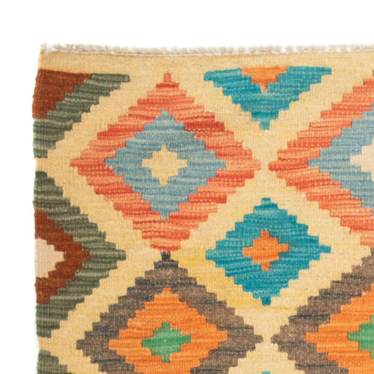 Kelim tapijt - Splash - 125 x 80 cm - veelkleurig