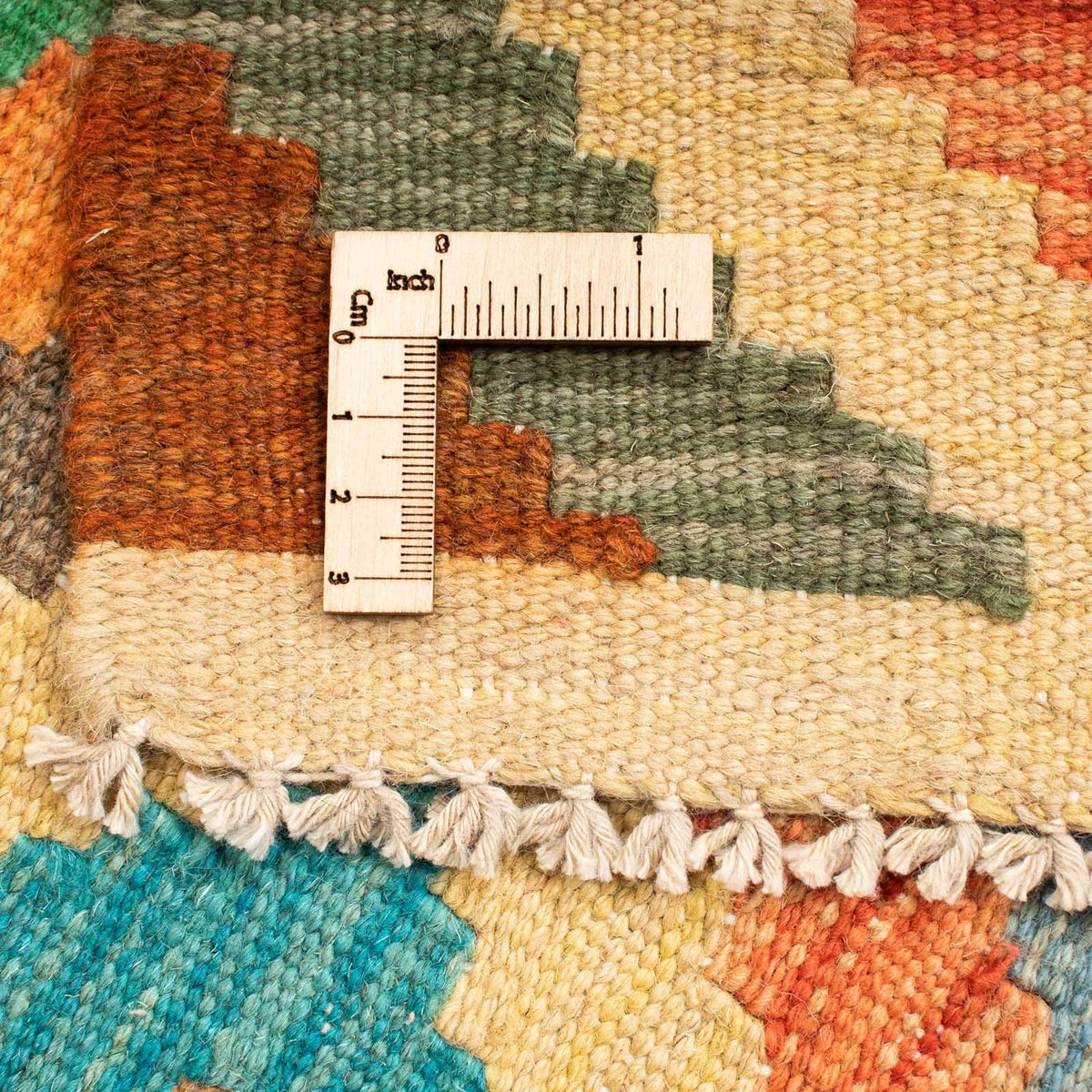 Kelim tapijt - Splash - 125 x 80 cm - veelkleurig