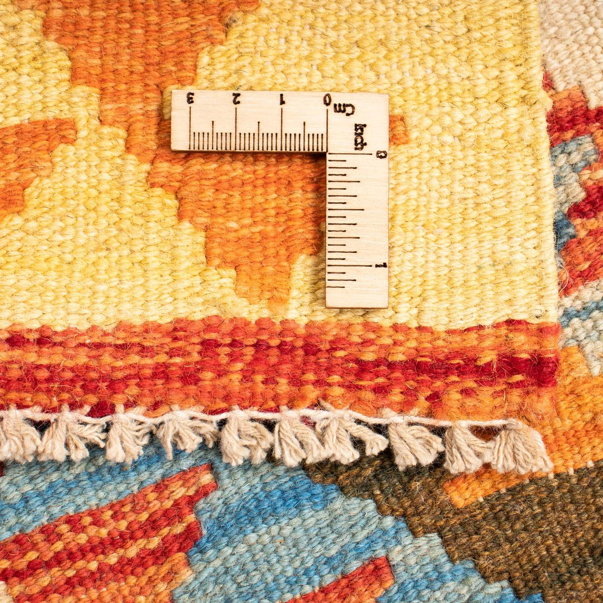 Kelim tapijt - Splash - 125 x 80 cm - veelkleurig