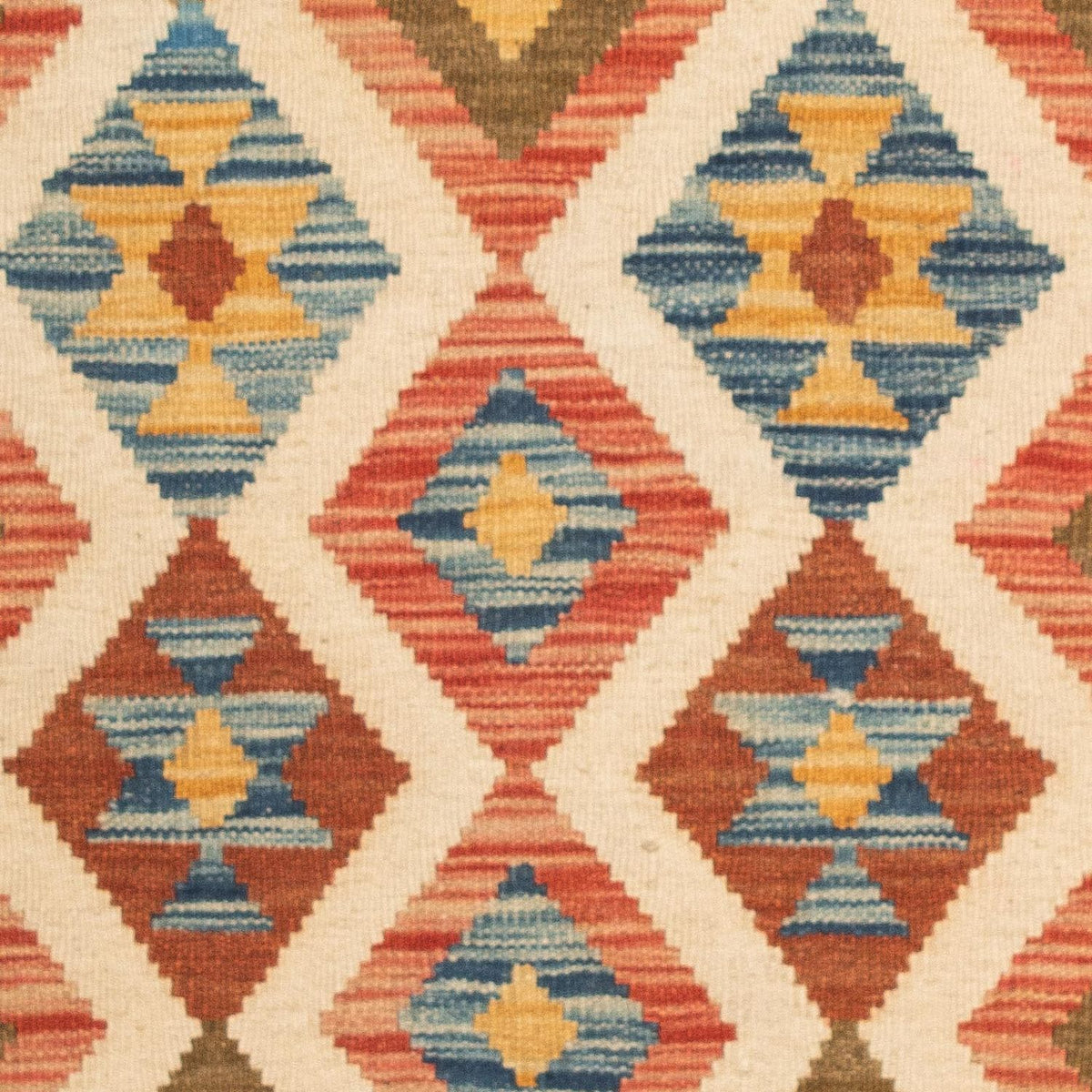 Kelim tapijt - Splash - 125 x 80 cm - veelkleurig