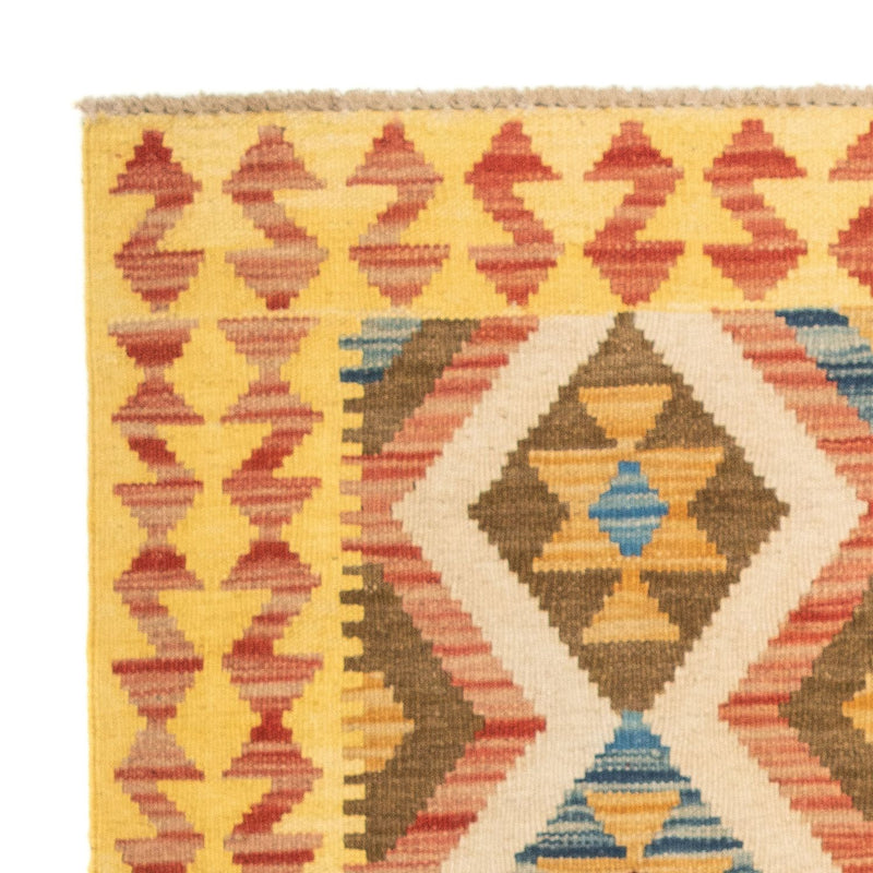 Kelim tapijt - Splash - 125 x 80 cm - veelkleurig