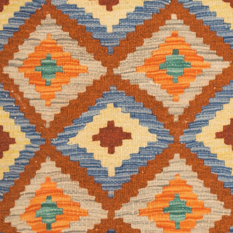 Kelim tapijt - Splash - 125 x 80 cm - veelkleurig