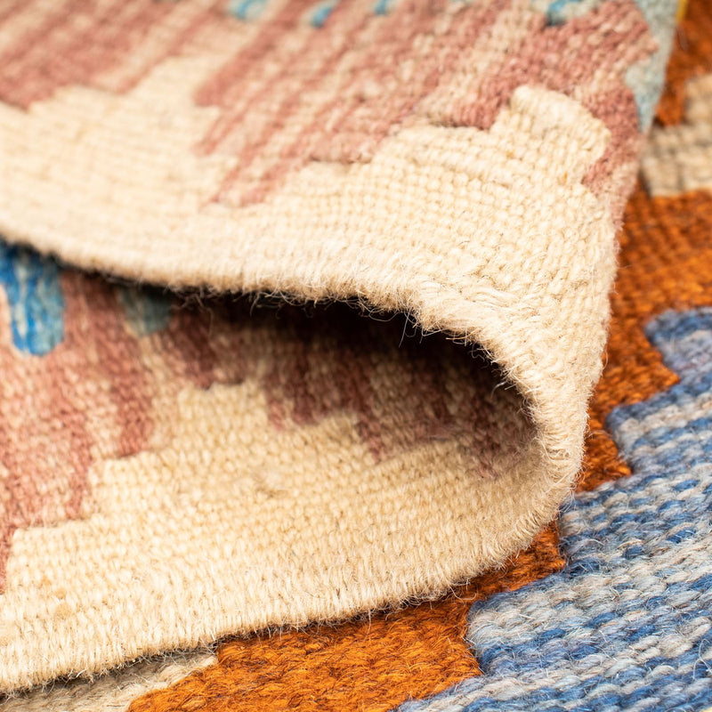 Kelim tapijt - Splash - 125 x 80 cm - veelkleurig