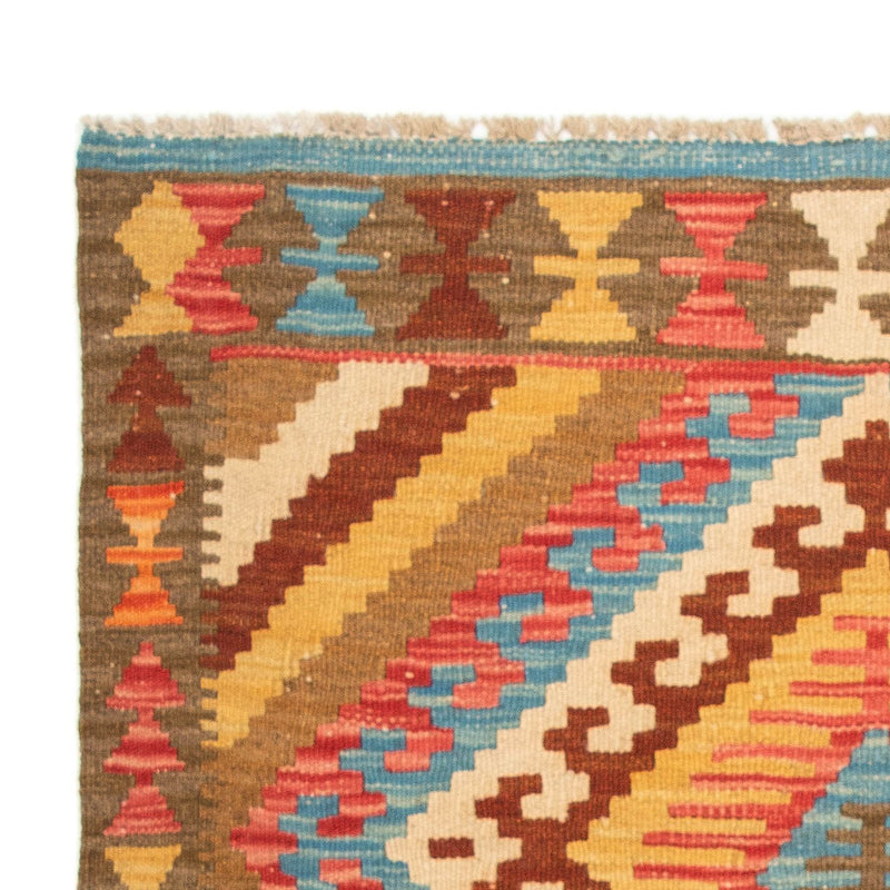 Kelim tapijt - Splash - 121 x 85 cm - veelkleurig