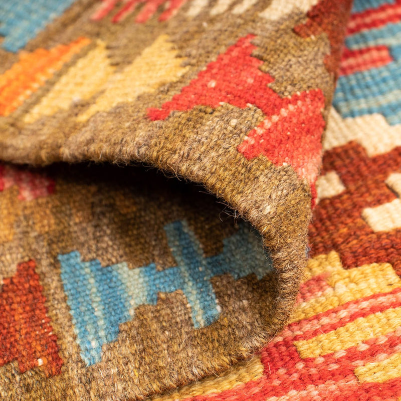 Kelim tapijt - Splash - 121 x 85 cm - veelkleurig