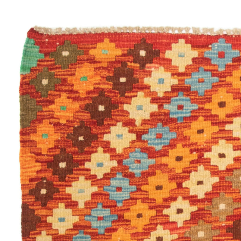 Kelim tapijt - Splash - 121 x 89 cm - veelkleurig