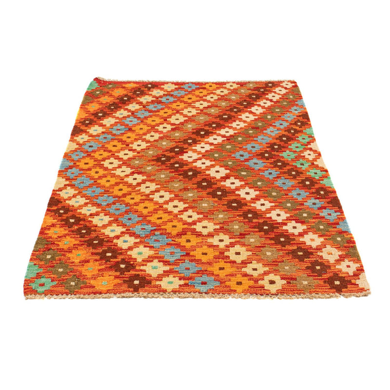 Kelim tapijt - Splash - 121 x 89 cm - veelkleurig