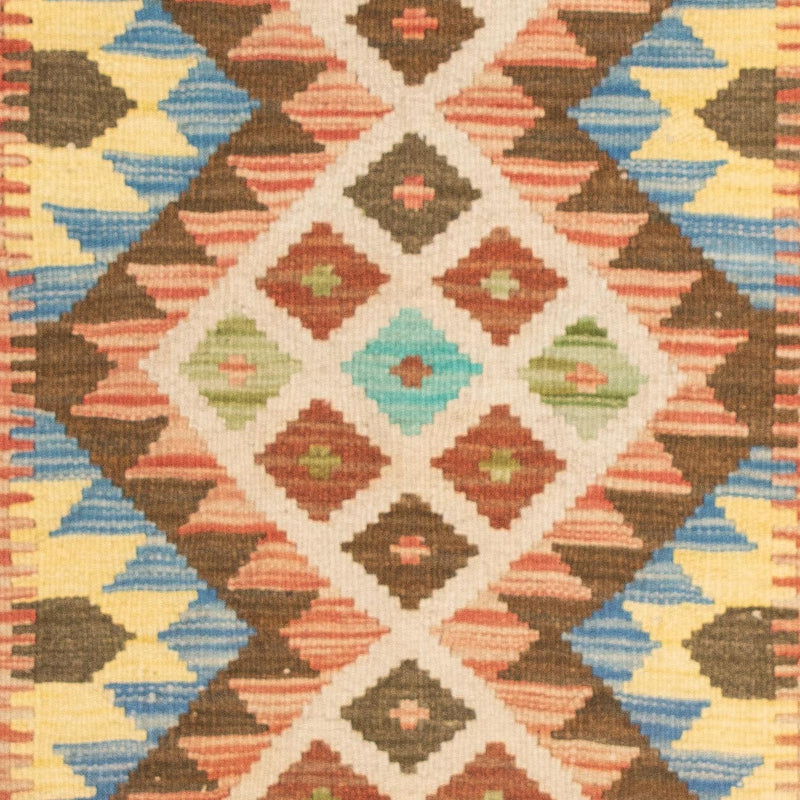 Kelim tapijt - Splash - 124 x 86 cm - veelkleurig