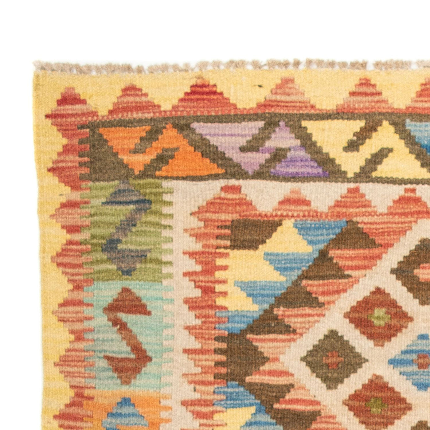 Kilim Maimana Tapijt 124x86cm - Wollen tapijt