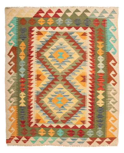 Kilim Maimana Tapijt 86x124cm - Wollen tapijt