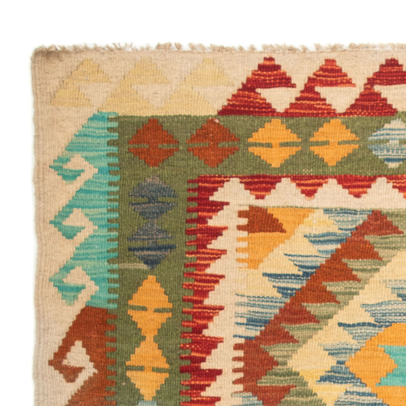Kilim Maimana Tapijt 124x86cm - Wollen tapijt