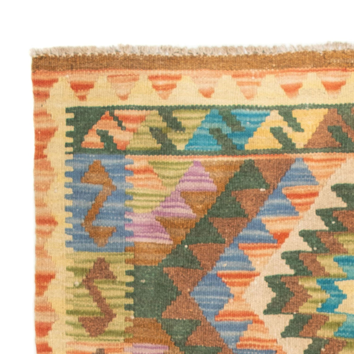 Kelim tapijt - Splash - 125 x 80 cm - veelkleurig