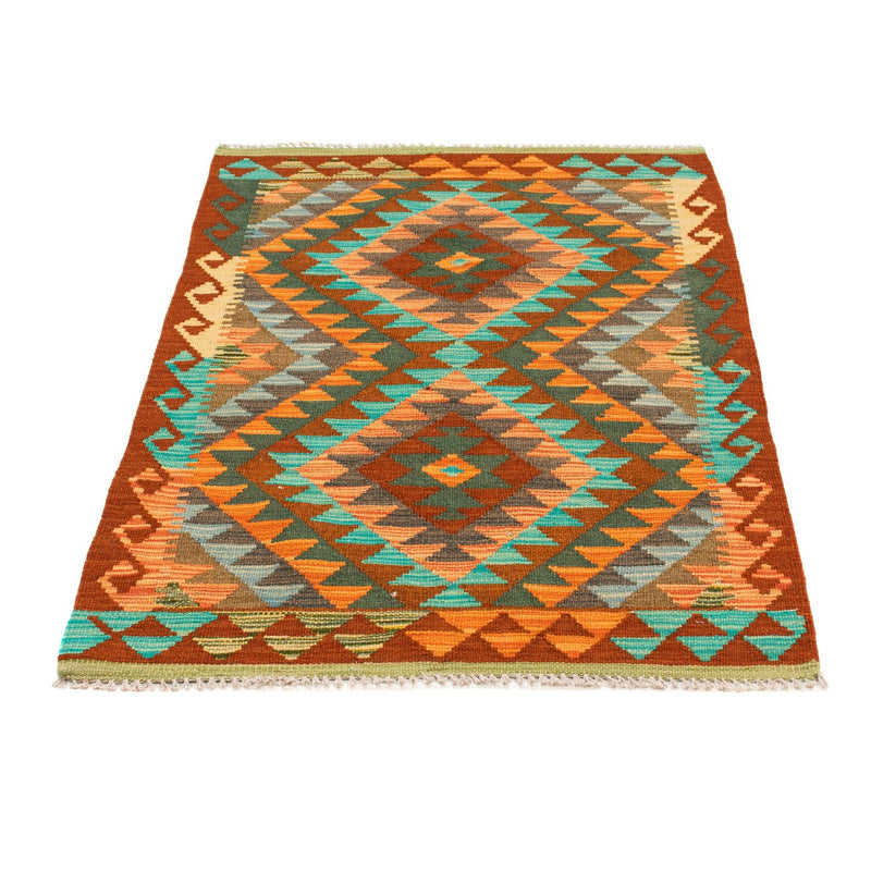 Kelim tapijt - Splash - 125 x 80 cm - veelkleurig