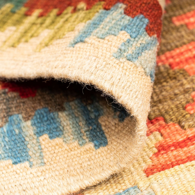 Kelim tapijt - Splash - 125 x 80 cm - veelkleurig