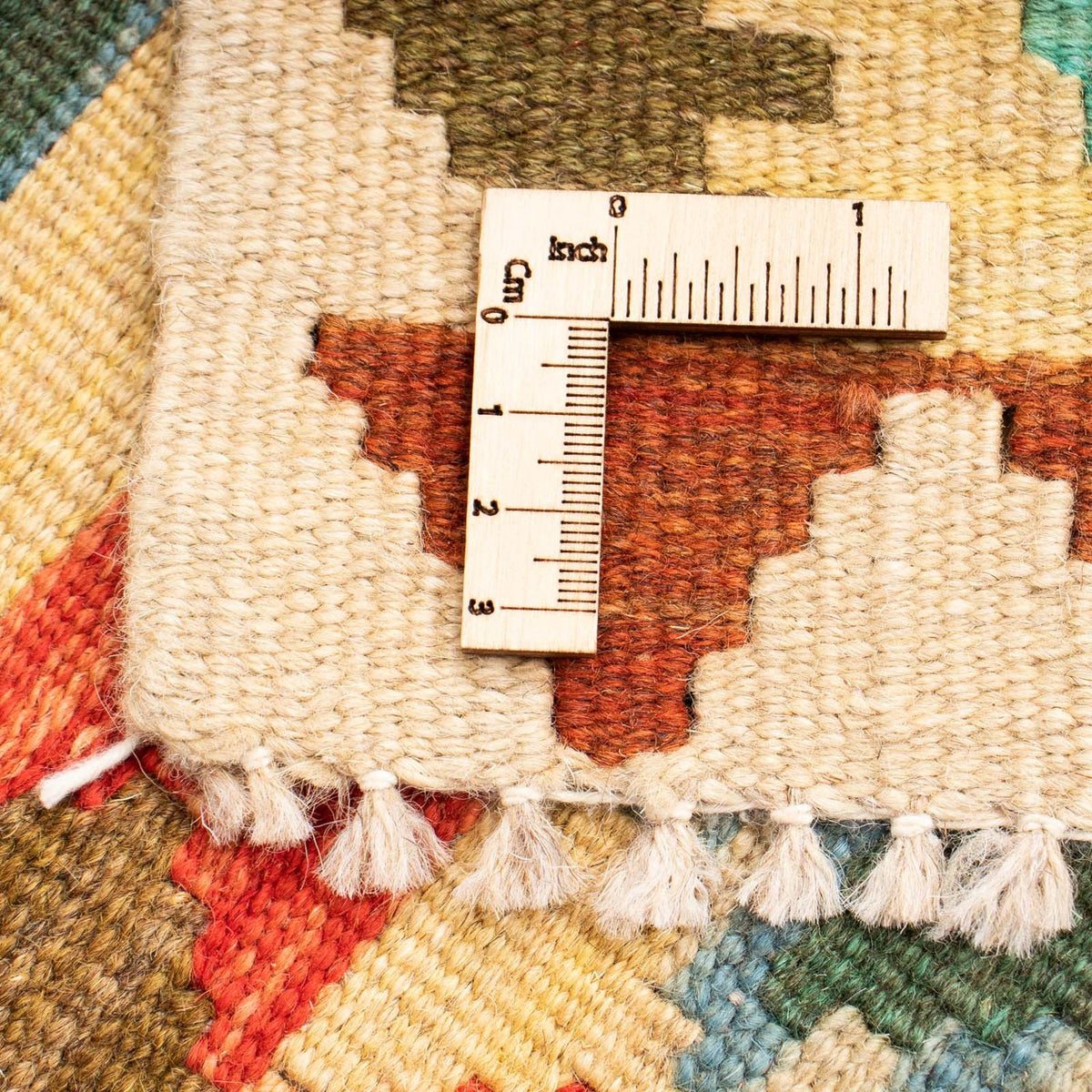 Kelim tapijt - Splash - 125 x 80 cm - veelkleurig