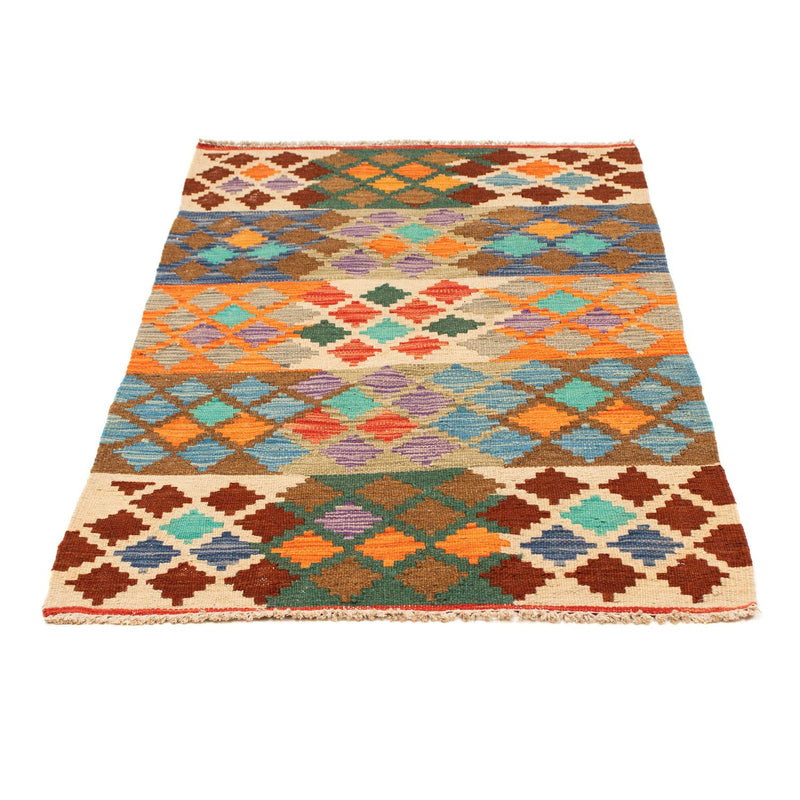 Kelim tapijt - Splash - 125 x 80 cm - veelkleurig
