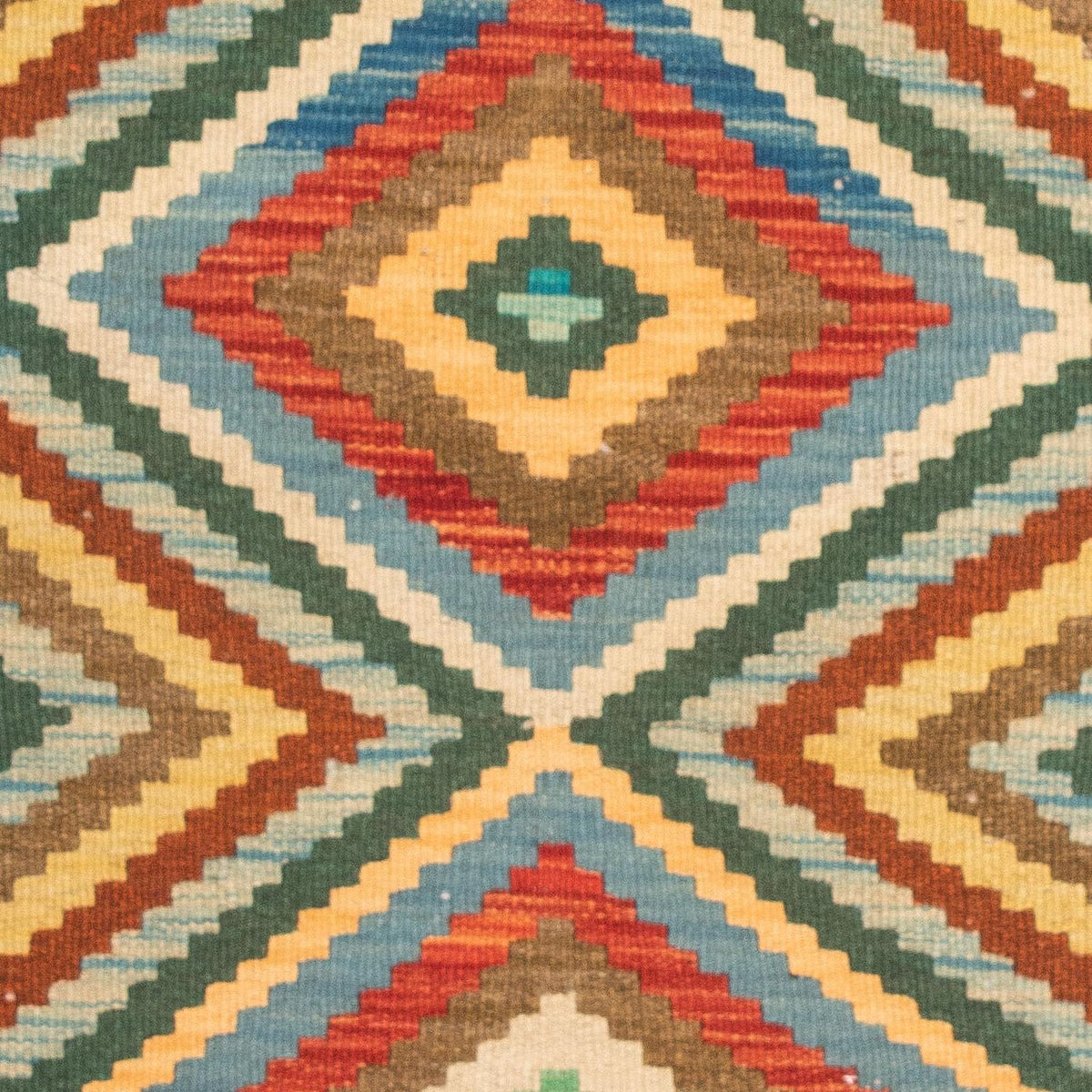 Kelim tapijt - Splash - 125 x 80 cm - veelkleurig