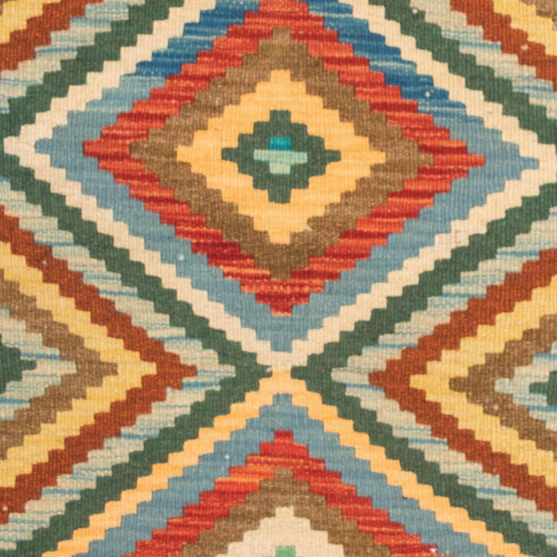 Kelim tapijt - Splash - 125 x 80 cm - veelkleurig