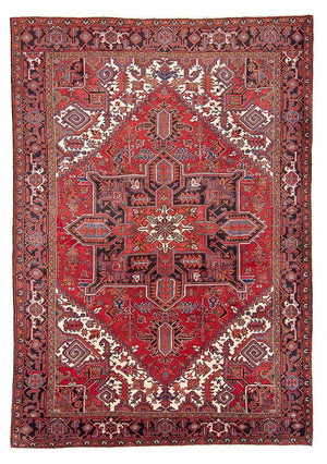 Perzisch Tapijt - Nomadisch - 293 x 206 cm - rood