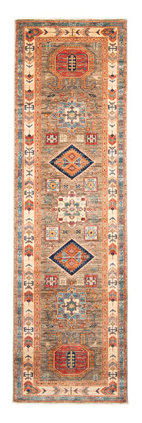 Loper Ziegler Tapijt - Kazak - 249 x 73 cm - lichtbruin