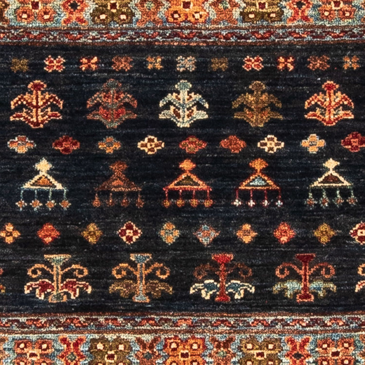 Ziegler tapijt - Modern - 116 x 80 cm - donkerblauw