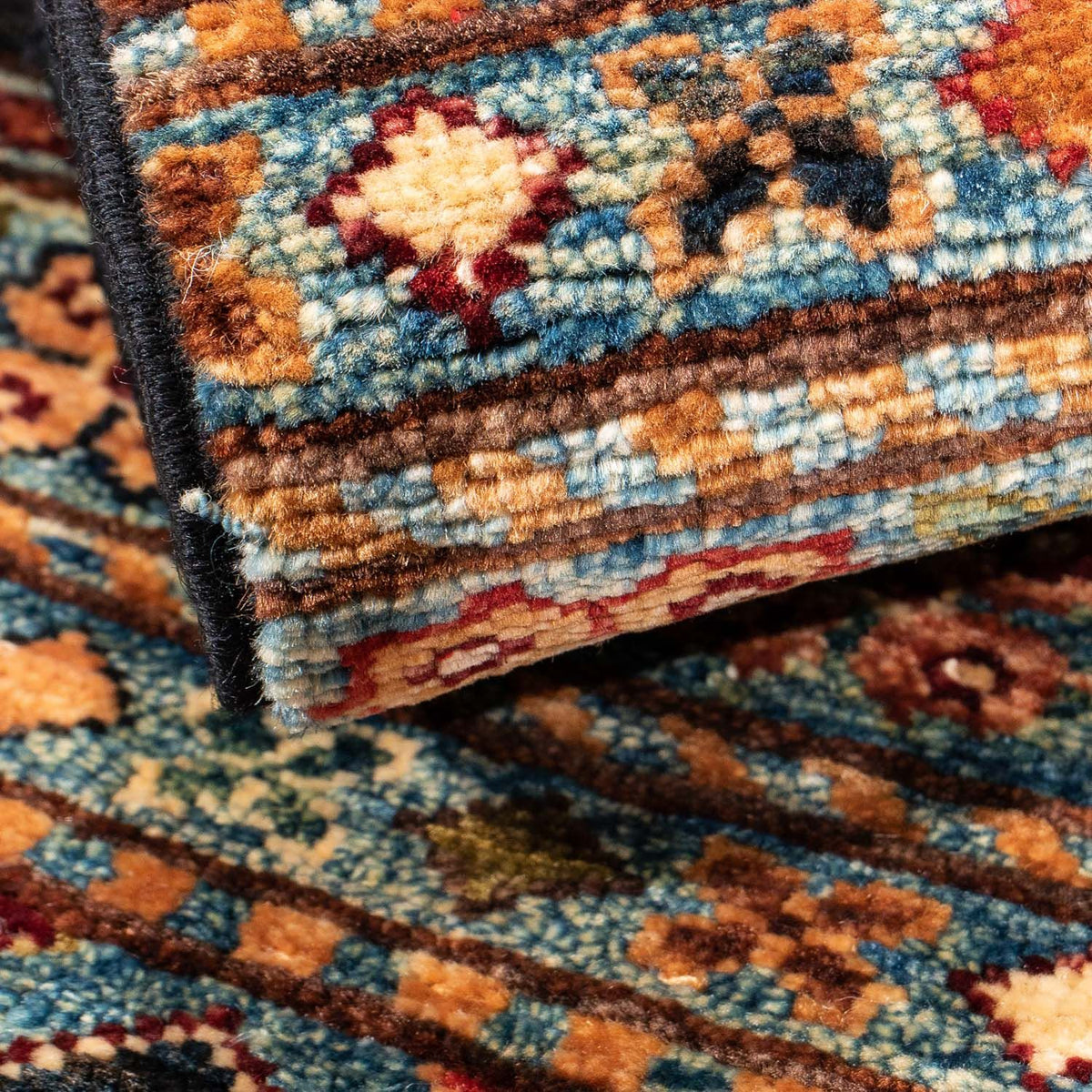 Ziegler tapijt - Modern - 116 x 80 cm - donkerblauw