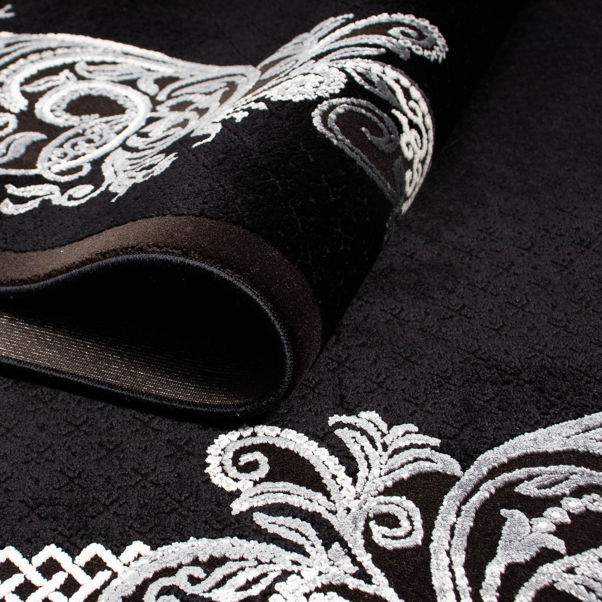 Designer tapijt - 230 x 160 cm - donkerblauw