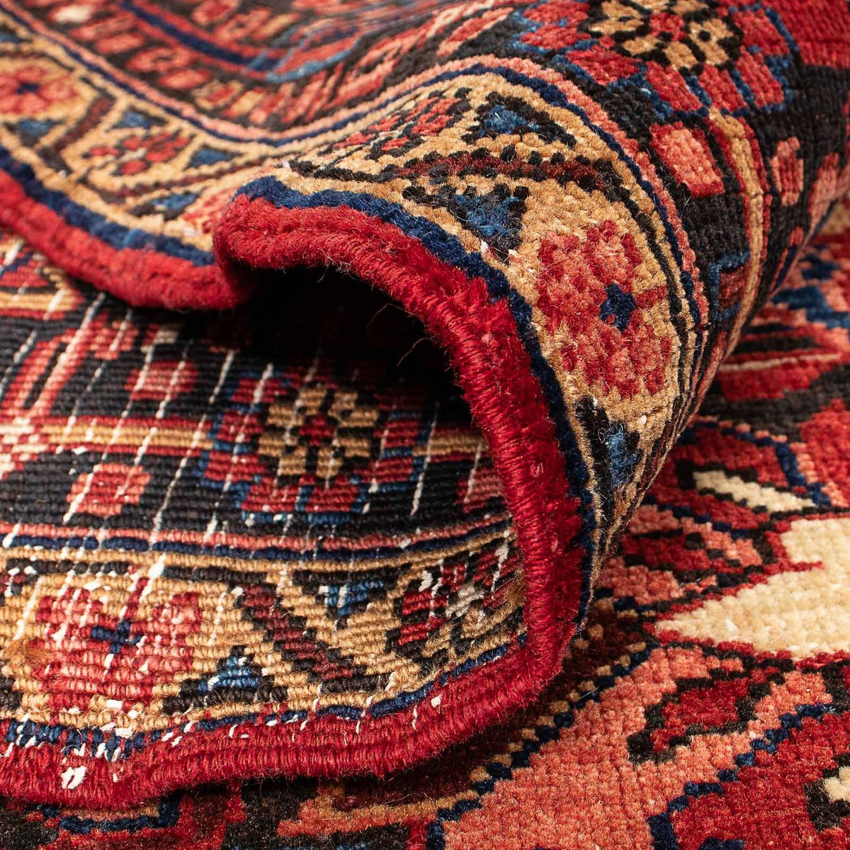 Perzisch Tapijt - Nomadisch - 347 x 244 cm - donkerrood