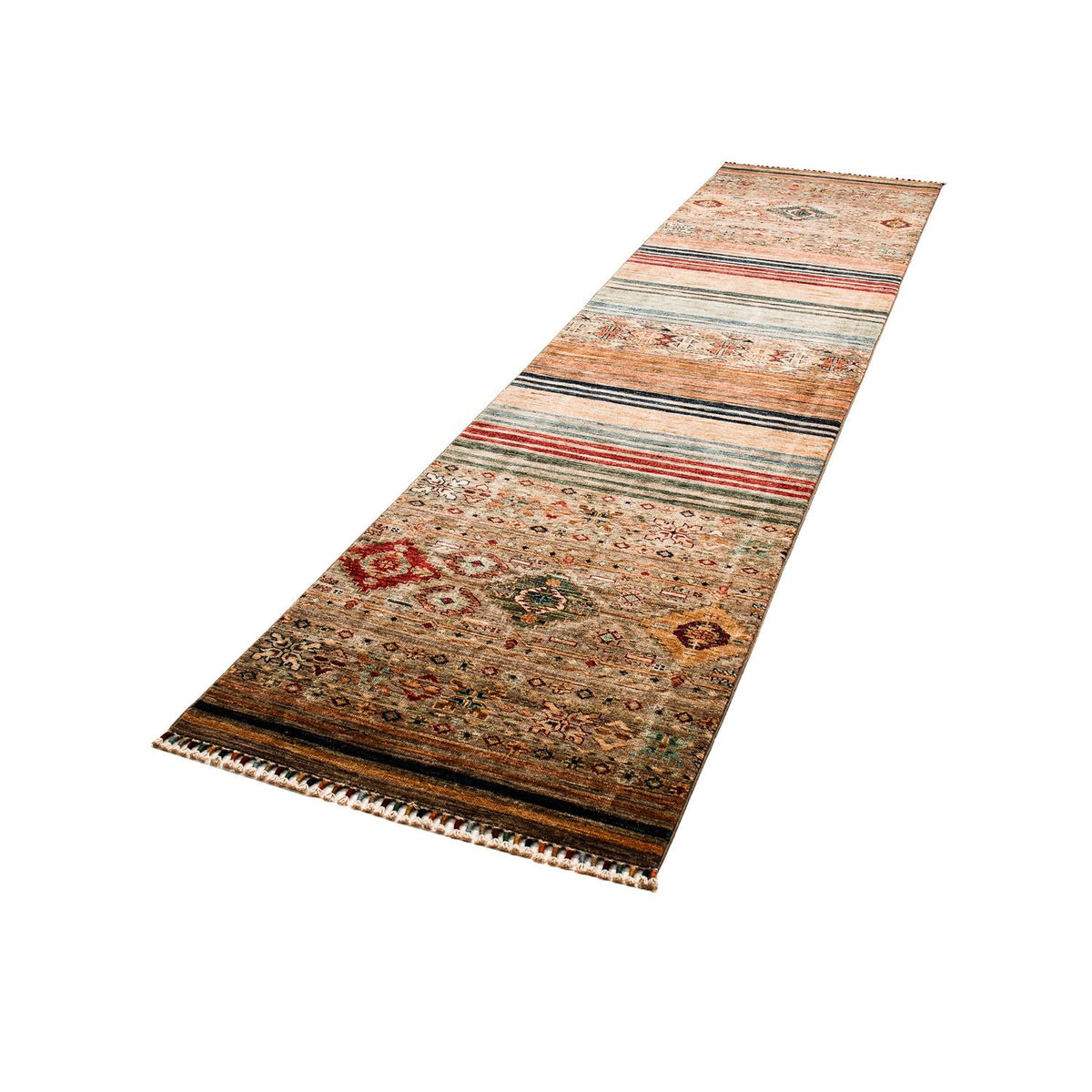 Loper Ziegler tapijt - 345 x 76 cm - veelkleurig