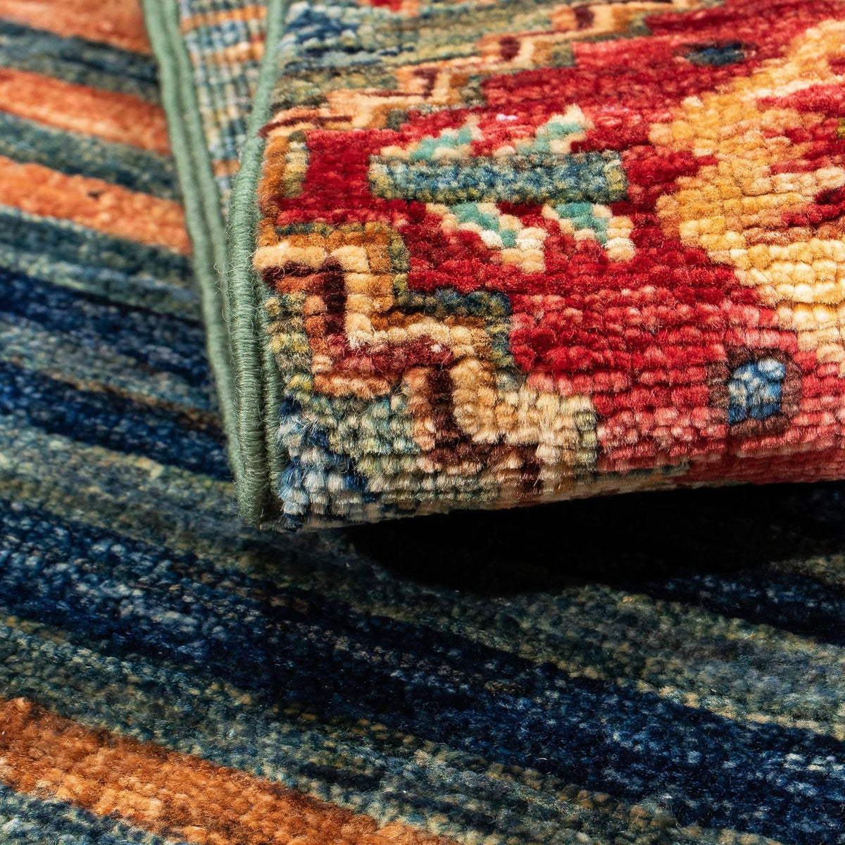 Loper Ziegler tapijt - 338 x 74 cm - veelkleurig