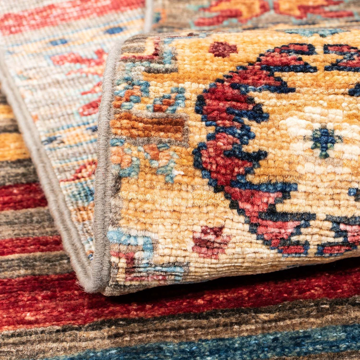 Loper Ziegler tapijt - 254 x 71 cm - veelkleurig