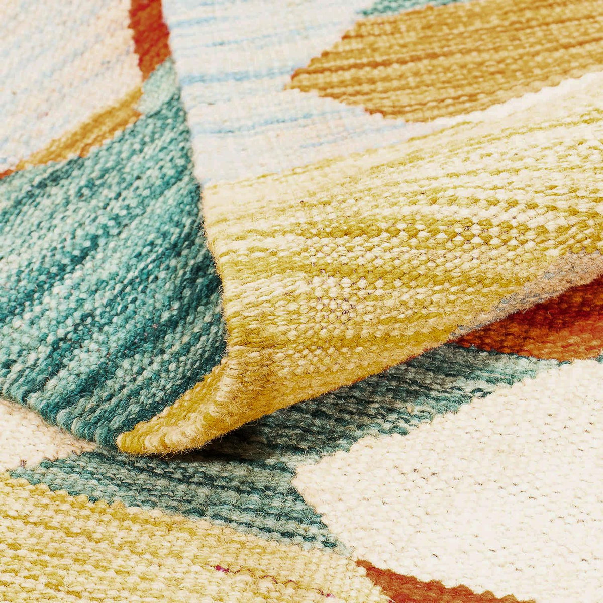 Kelim tapijt - Splash - 244 x 170 cm - veelkleurig