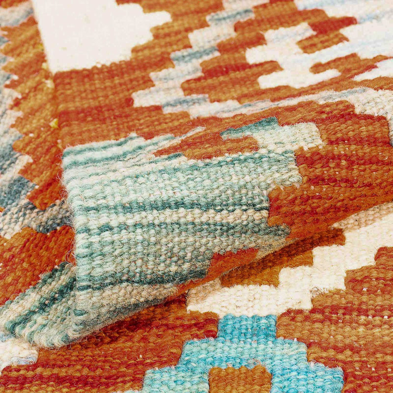 Kelim tapijt - Splash - 226 x 170 cm - veelkleurig