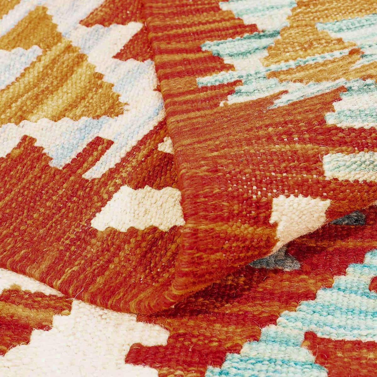 Kelim tapijt - Splash - 236 x 170 cm - veelkleurig