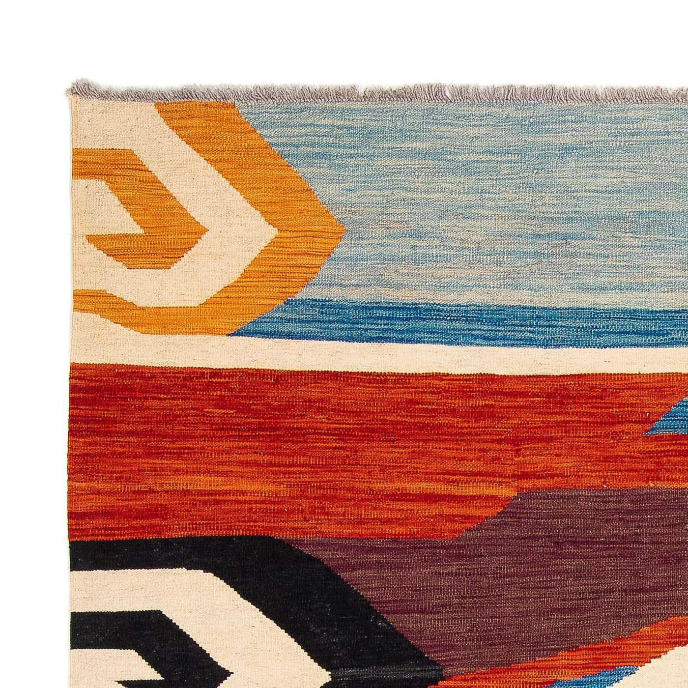 Kilim Maimana Tapijt 243x179cm - Wollen tapijt