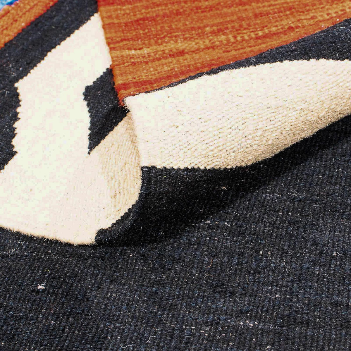 Kelim tapijt - Splash - 243 x 179 cm - veelkleurig