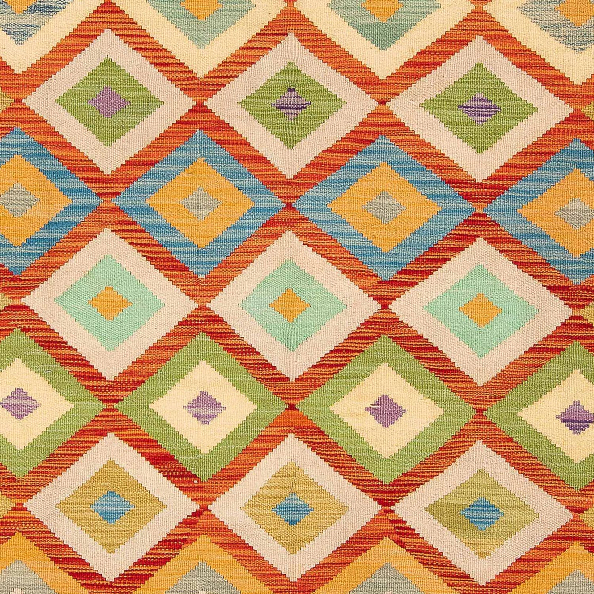 Kelim tapijt - Splash - 241 x 171 cm - veelkleurig