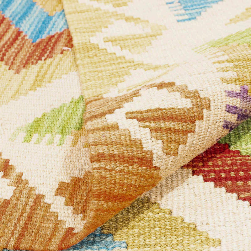 Kelim tapijt - Splash - 241 x 171 cm - veelkleurig