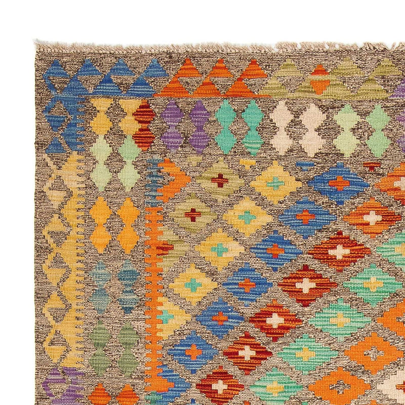 Kelim tapijt - Splash - 234 x 169 cm - veelkleurig