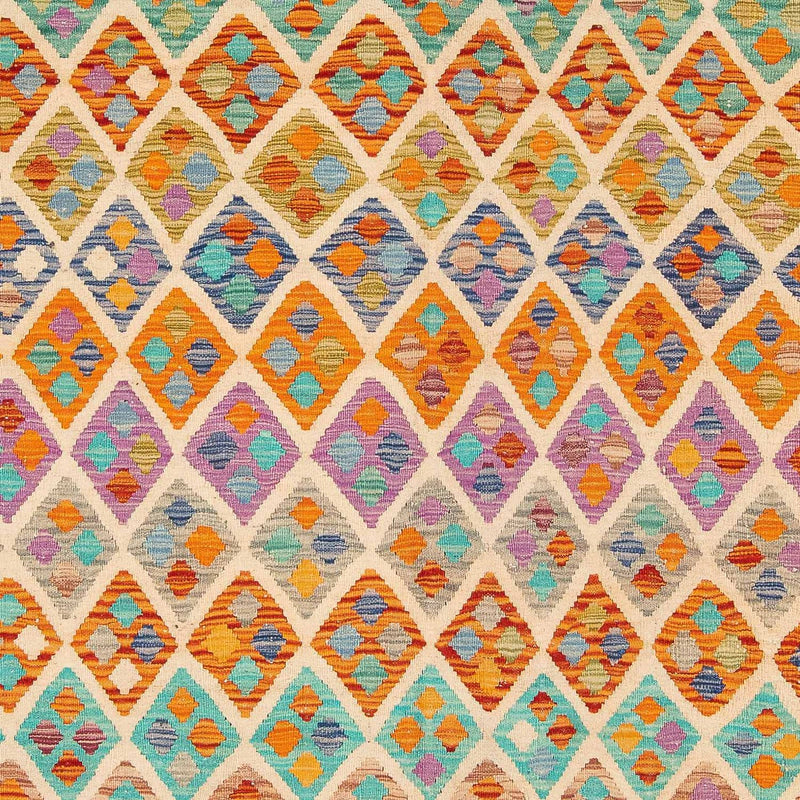 Kelim tapijt - Splash - 250 x 180 cm - veelkleurig