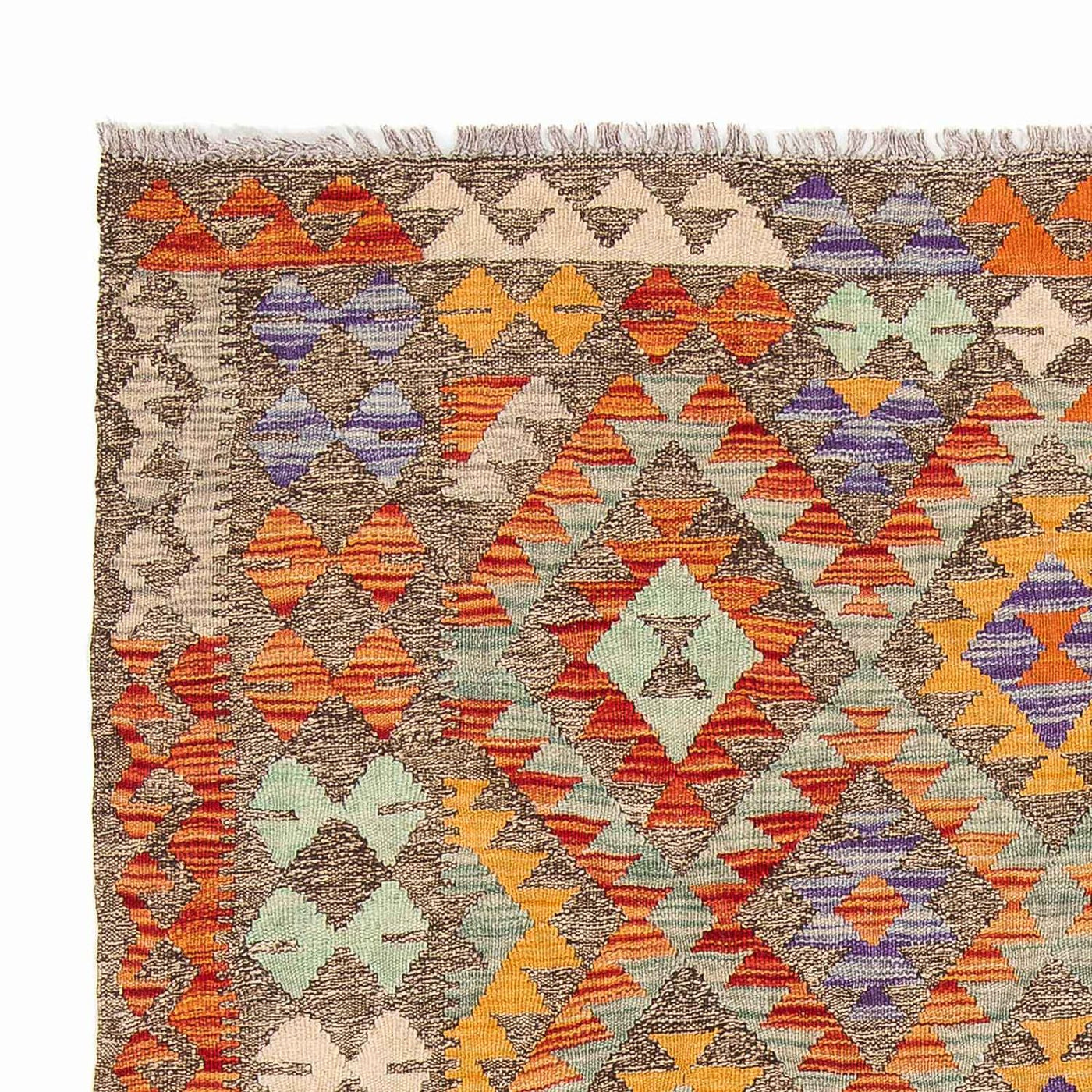 Kilim Maimana Tapijt 203x152cm - Wollen tapijt