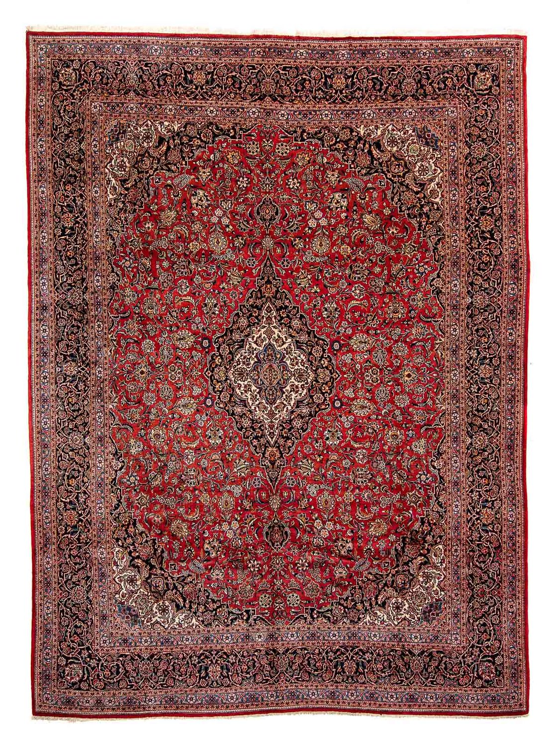 Perzisch tapijt - Keshan - 445 x 330 cm - rood