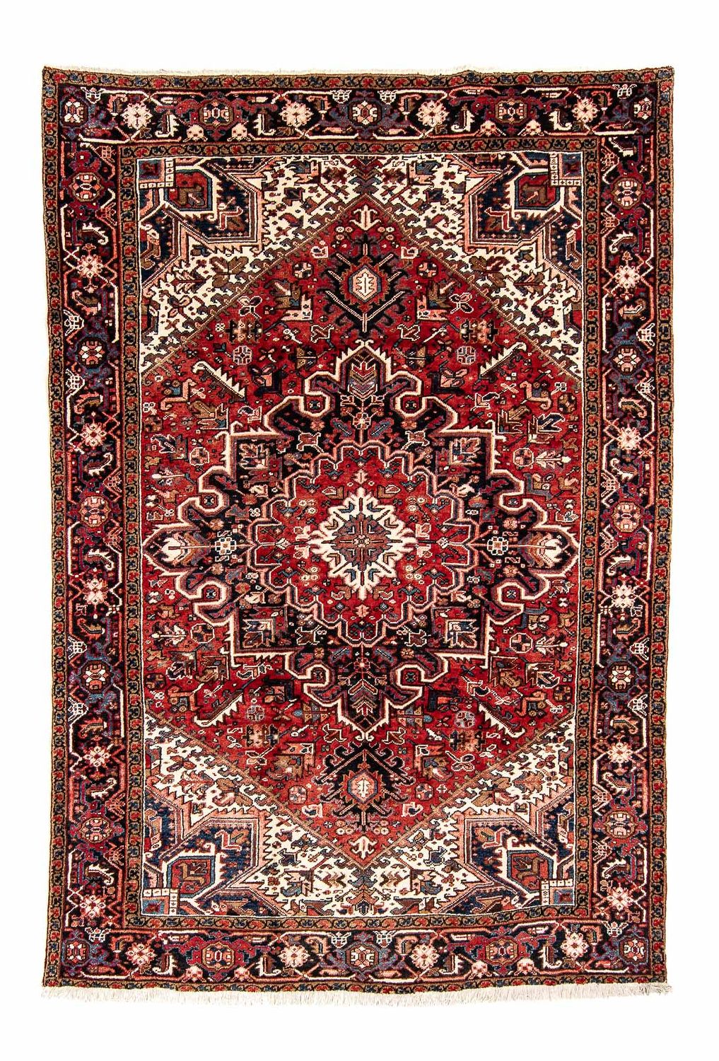 Perzisch Tapijt - Nomadisch - 323 x 231 cm - donkerrood