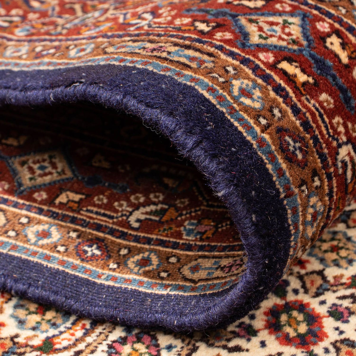 Loper Perzisch tapijt - Klassiek - 390 x 83 cm - veelkleurig