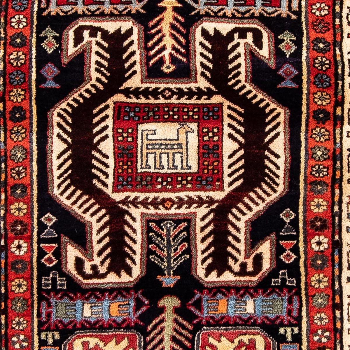 Loper Perzisch Tapijt - Nomadisch - 320 x 102 cm - veelkleurig